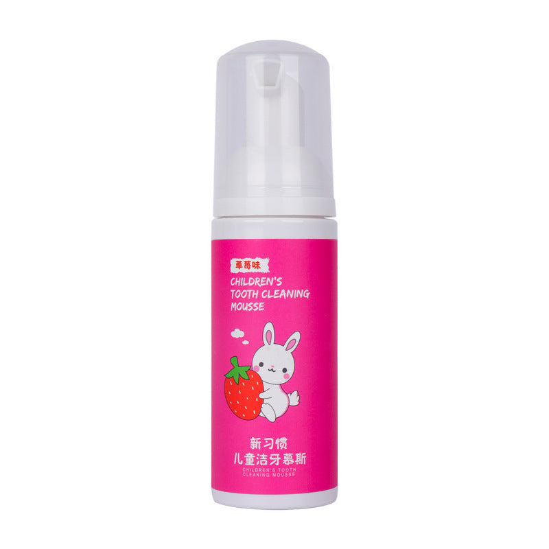 Children's Teeth Cleaning Mousse - Strawberry