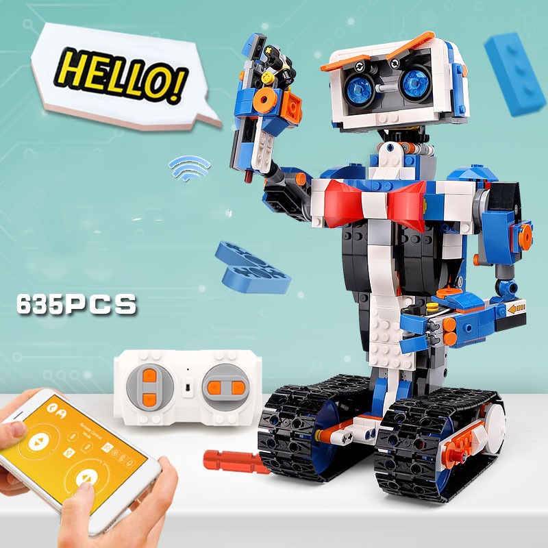 Puzzle plug-in assembly building blocks STEM smart toy