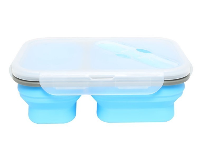 Snack Container with two separated sections