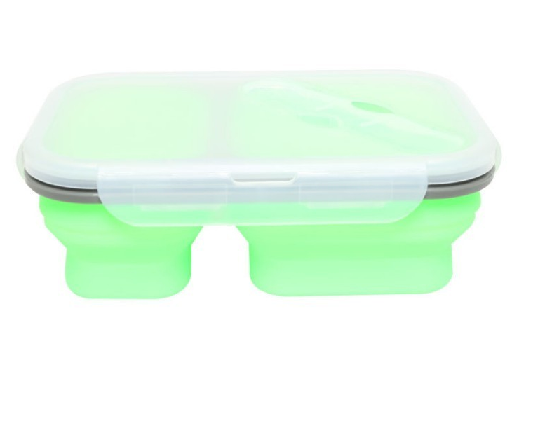 Snack Container with two separated sections