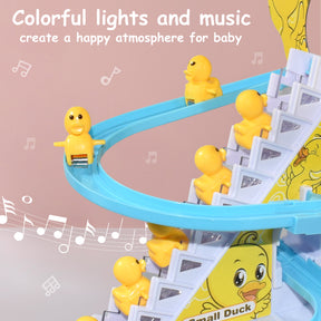 Electric Toy For Duckling Climbing Stairs