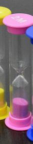 6 Color Timer Hourglass Glass Creative Furnishings