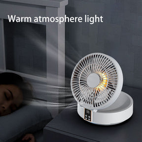 Fan + Night Light with Remote Control