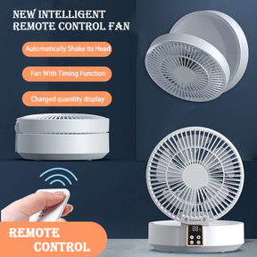 Fan + Night Light with Remote Control