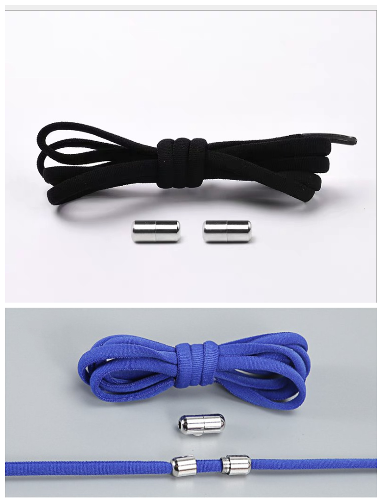 Magnetic no-tie shoe laces