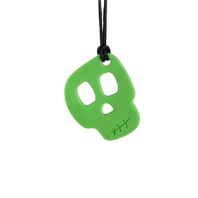 Chewable Sensory Pendant - Skull