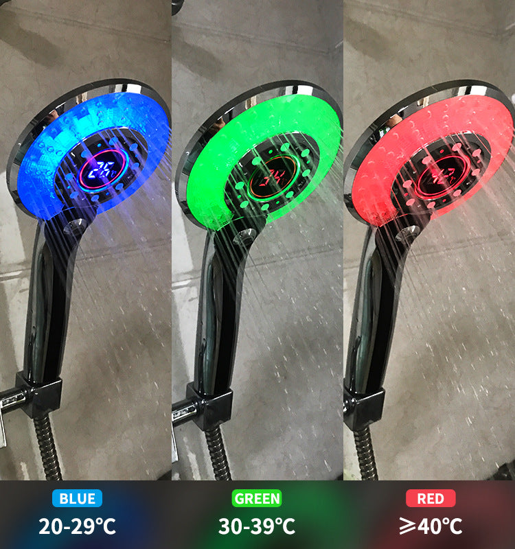 Temperature Sensor Shower Head