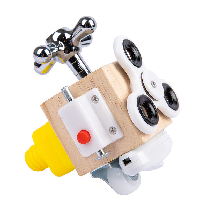 Wooden Fine Motor Fidget Cube