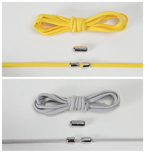 Magnetic no-tie shoe laces