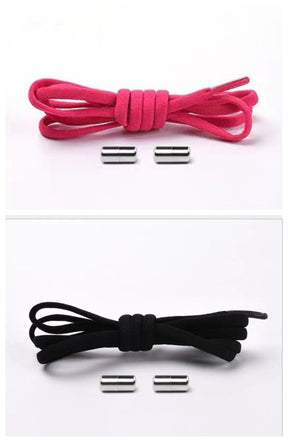 Magnetic no-tie shoe laces