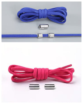 Magnetic no-tie shoe laces