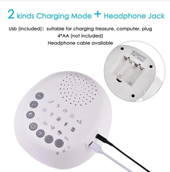 White Noise Machine for Baby Sleeping & Relaxation