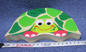 Wooden tortoise balance toy