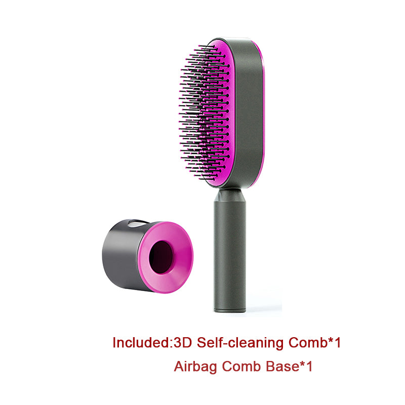 Dropship Self Cleaning Hair Brush - New 3D Air Cushion Massager