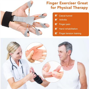 Finger strength and stretch trainer