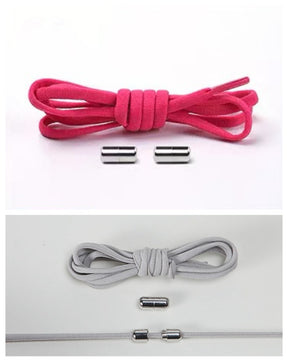 Magnetic no-tie shoe laces