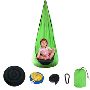 Portable Indoor And Outdoor Swing Hammock Inflatable Bed