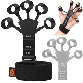 Finger strength and stretch trainer