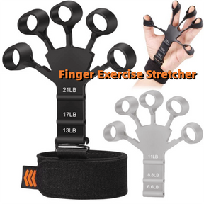 Finger strength and stretch trainer