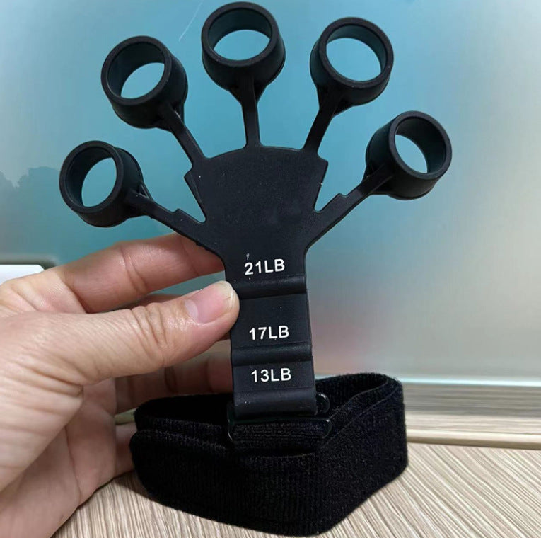 Finger strength and stretch trainer