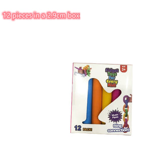 PopTube - sensory toy for stretching, connecting, popping and bending