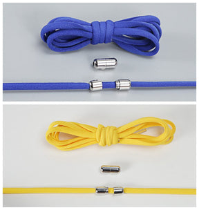 Magnetic no-tie shoe laces