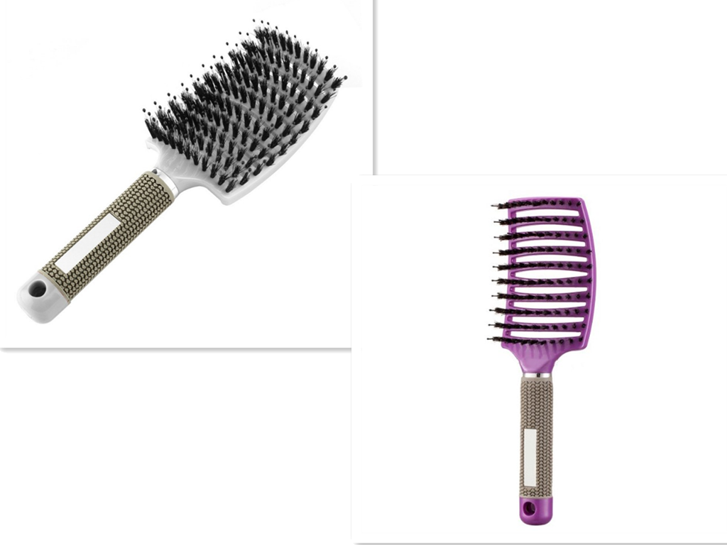 Hairbrush Anti Klit Brushy Haarborstel Women Detangler Hair Brush Bristle Nylon Scalp Massage  Teaser Hair Brush Comb