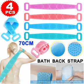 Silicone Exfoliating Body Washer - Multi Pack