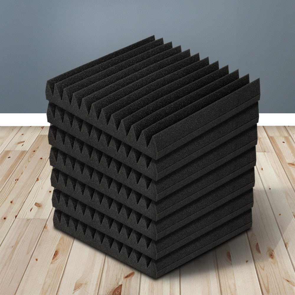 Sound Absorption/Acoustic Panels - Foam Eggshell  30x30CM - 60 Pieces