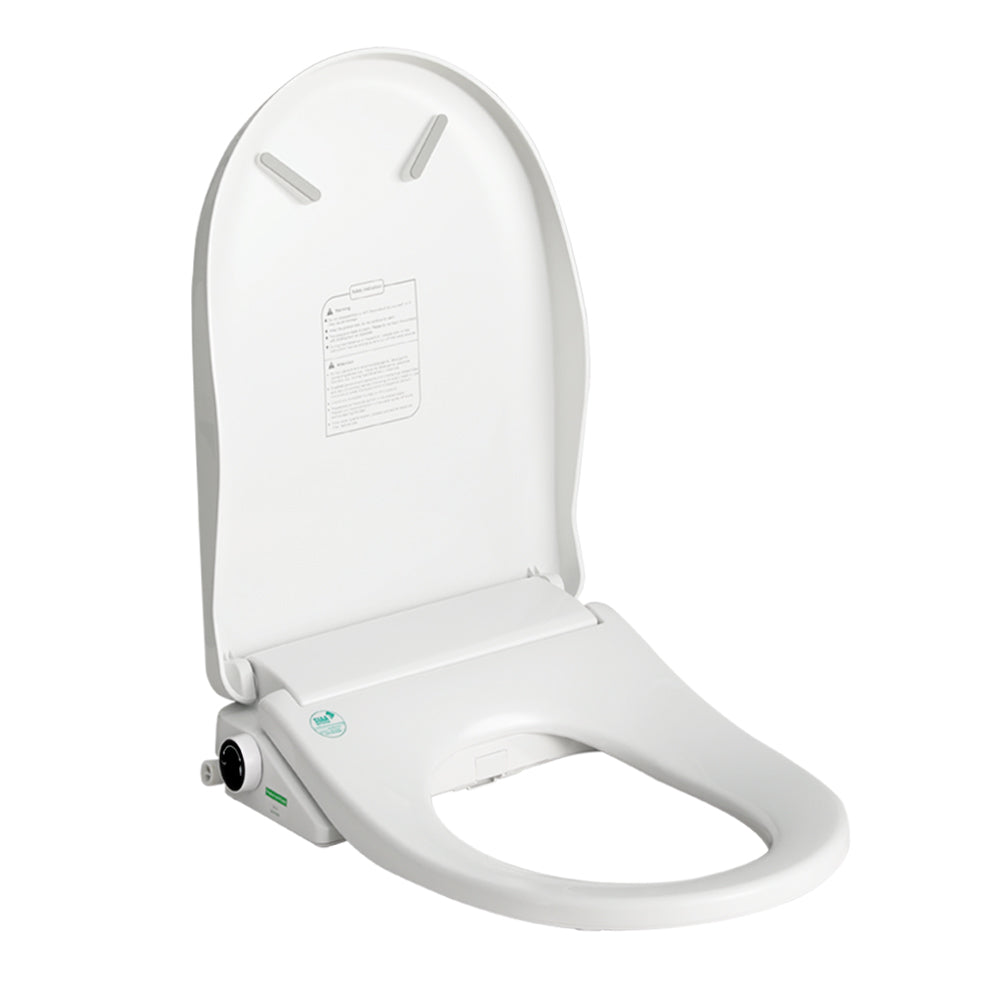 Non Electric Bidet Toilet Seat Cover - D Shape