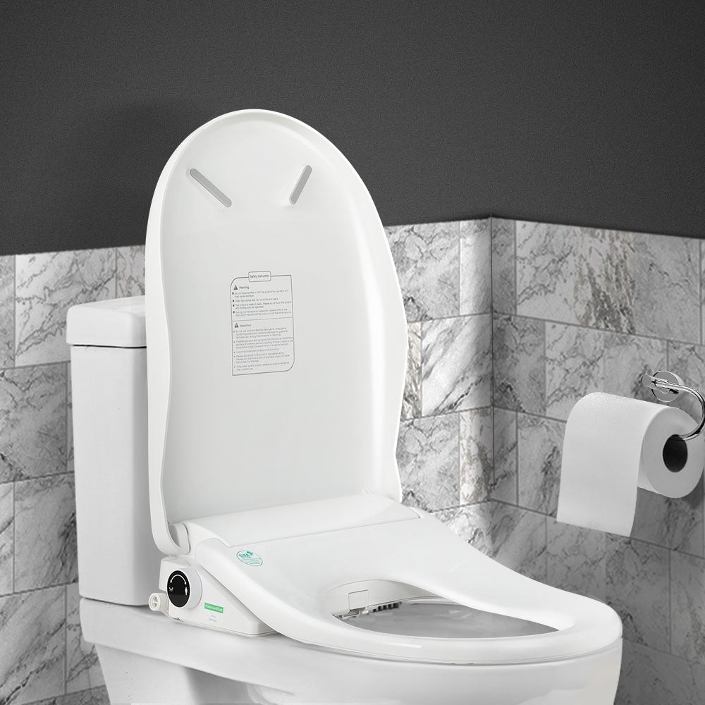 Non Electric Bidet Toilet Seat Cover - D Shape