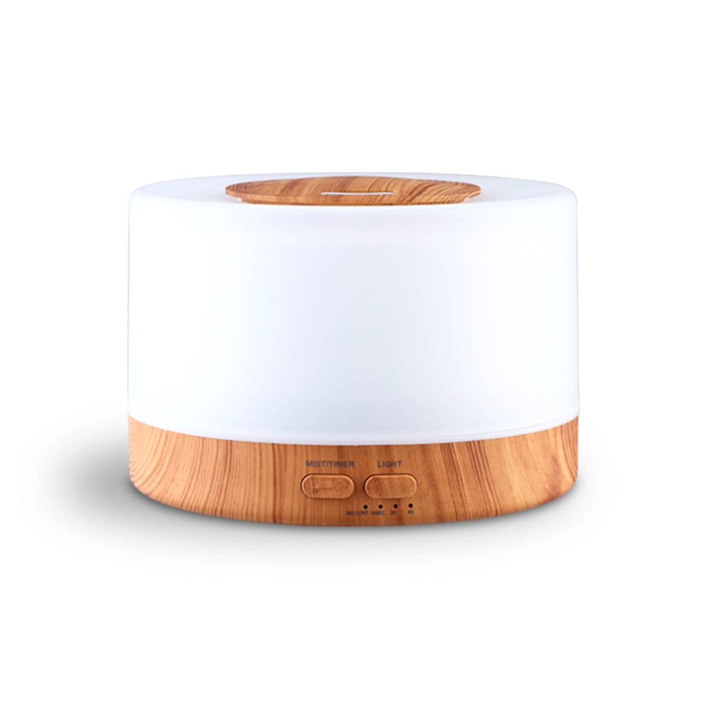 DEVANTI Aromatherapy Diffuser - Transparent with LED Light