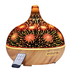 DEVANTI Aromatherapy Diffuser with LED Firework Display