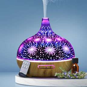 DEVANTI Aromatherapy Diffuser with LED Firework Display