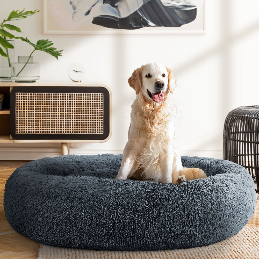 i.Pet Pet Bed Dog Bed Cat Extra Large 110cm Sleeping Comfy Washable Calming