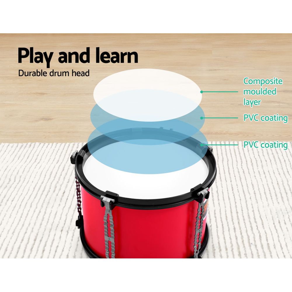 Drum Set Junior Drums Kit Musical Play Toys Childrens Mini Big Band Keezi