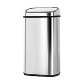 Rubbish Bin - Stainless Steel - 68L Motion Sensor