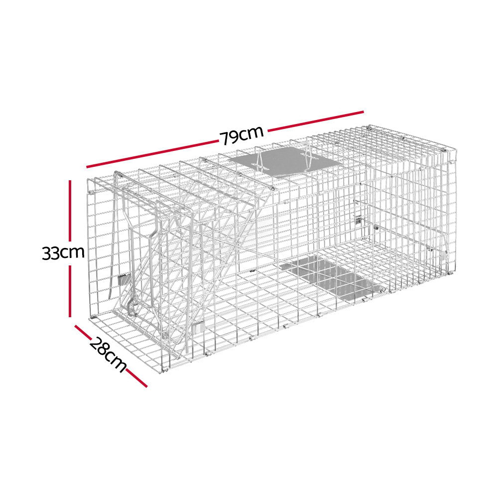 Gardeon Animal Trap Humane Possum Cage Live Animal Catch Rabbit Cat Hare Fox