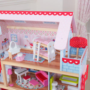 Doll Cottage with Furniture for kids