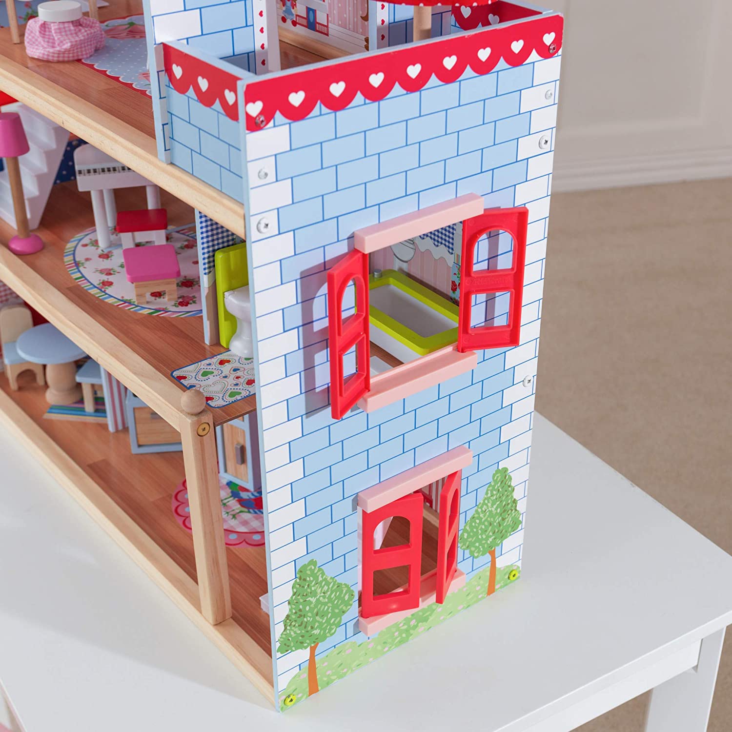 Doll Cottage with Furniture for kids