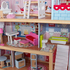 Doll Cottage with Furniture for kids