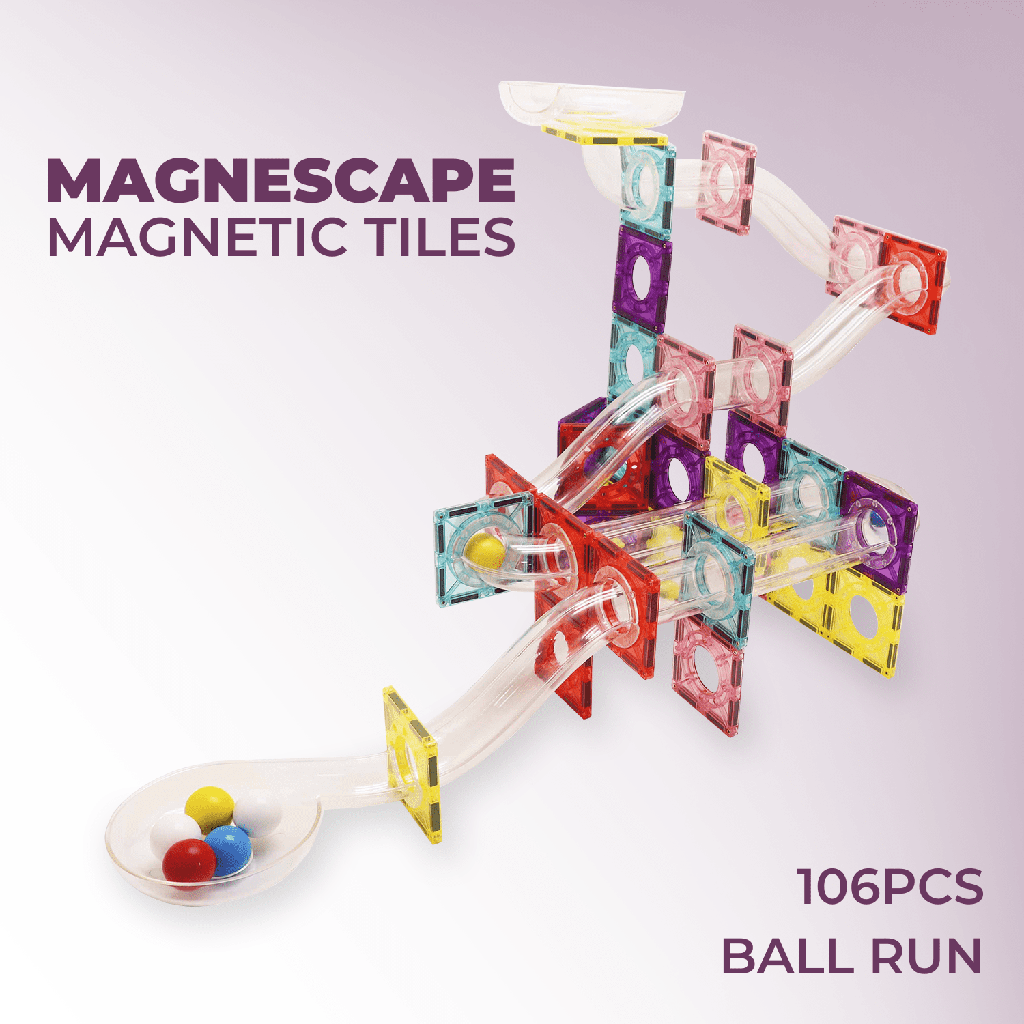 Marble Run Toy - 106PCS