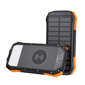 Solar Power Bank - 20,000mAh