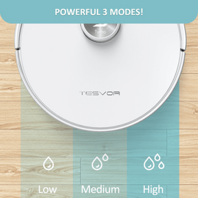 Robot Vacuum Cleaner Mop With Laser Navigation - Tesvor S6 Turbo