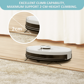 Robot Vacuum Cleaner Mop With Laser Navigation - Tesvor S6 Turbo