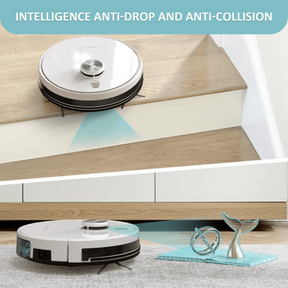 Robot Vacuum Cleaner Mop With Laser Navigation - Tesvor S6 Turbo