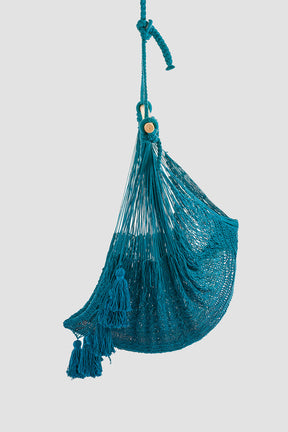 Hammock Swing Chair - Teal Blue