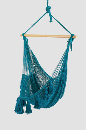 Hammock Swing Chair - Teal Blue