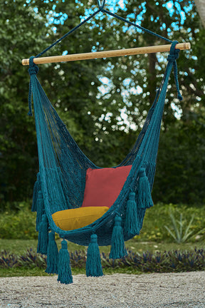 Hammock Swing Chair - Teal Blue