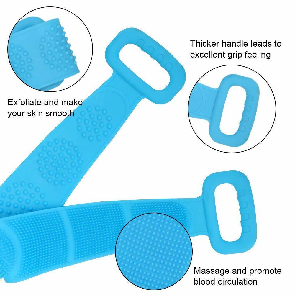 Silicone Exfoliating Body Washer - Multi Pack